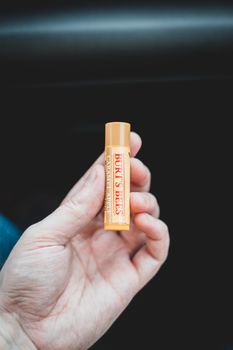 beeswax lip balm