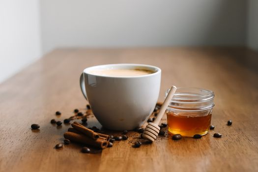 honey-infused coffee