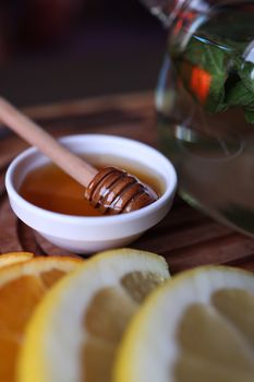 honey and lemon